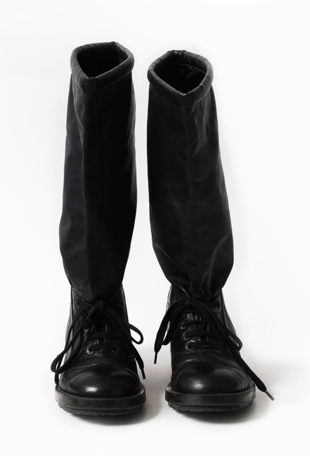 Chanel F/W 2011 Leather Boots - 3