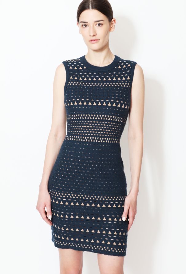 Alaïa F/W 2010 Fitted Geometric Cut-Out Dress - 3