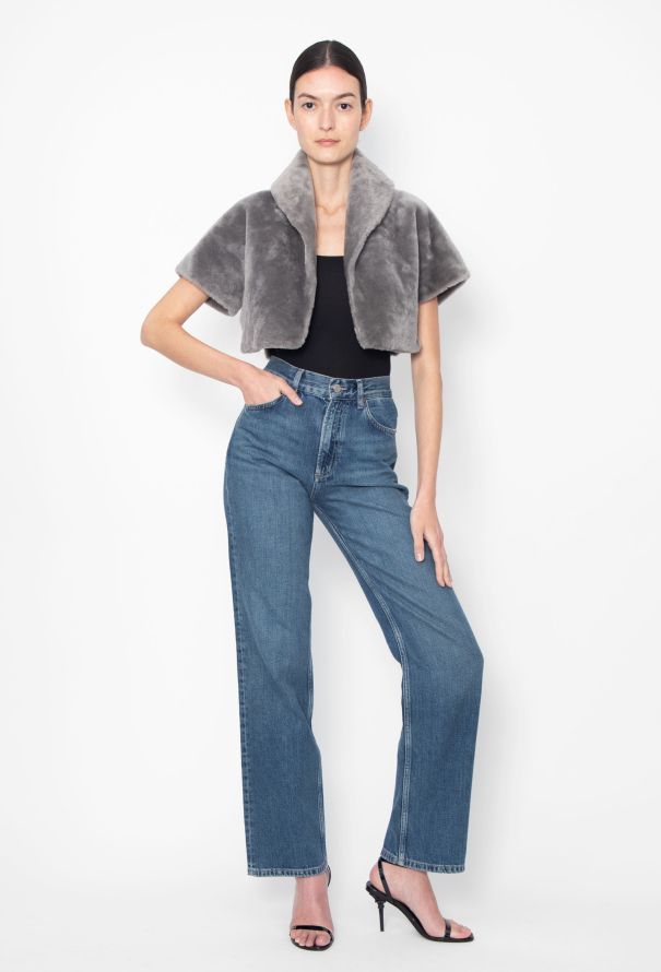 Alaïa F/W 2010 Shearling Bolero Jacket - 4