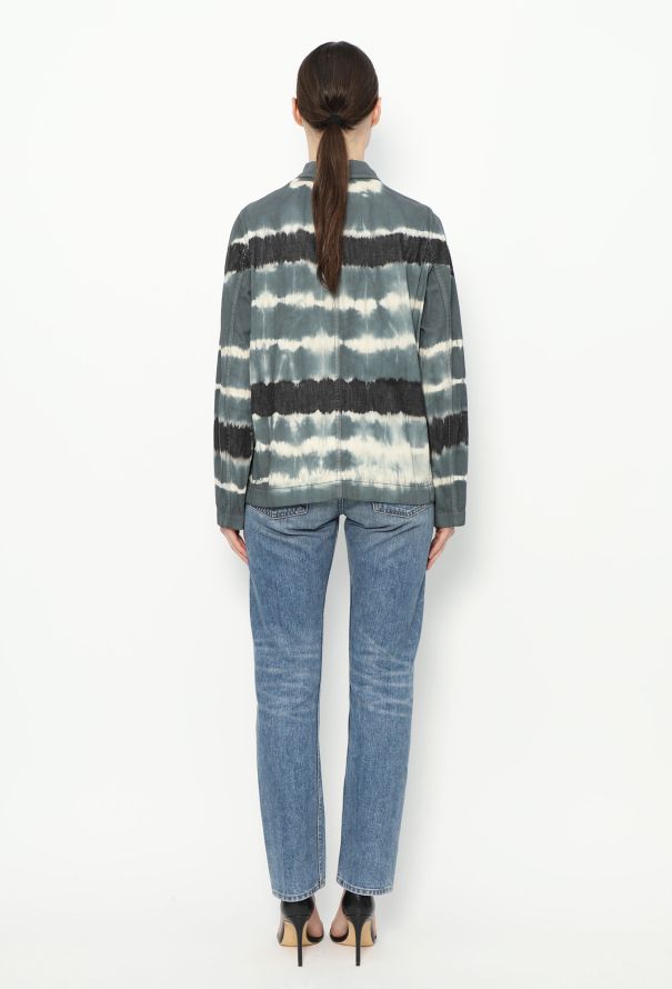 Dior S/S 2021 Tie Dye Denim Overshirt - 6