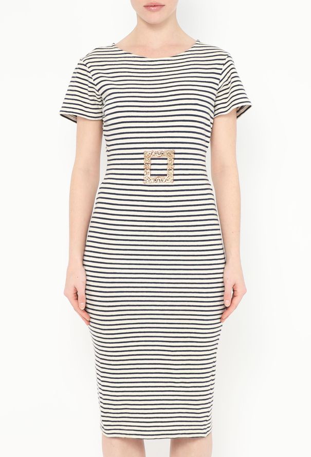 Vivienne Westwood 1989 Marinière Trompe l'Œil Dress - 3