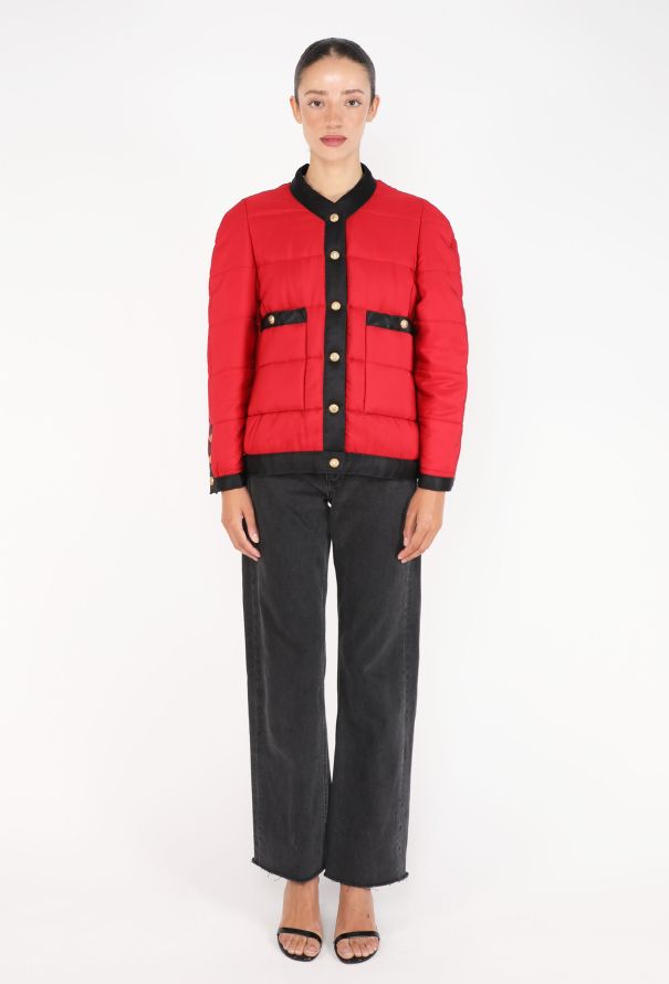 Chanel Quilted Puffer Jacket, F/W 1990 - 1