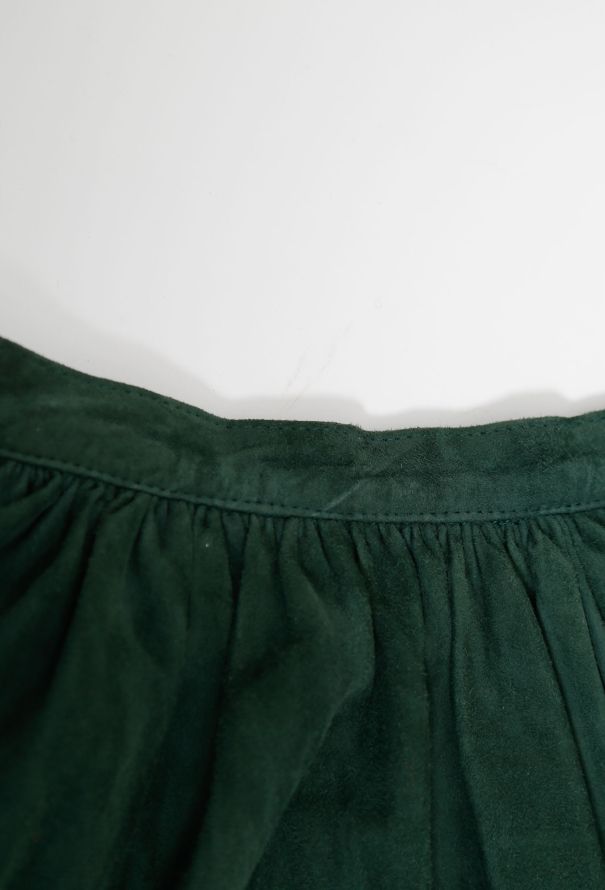 Ralph Lauren Vintage  Suede Skirt - 6