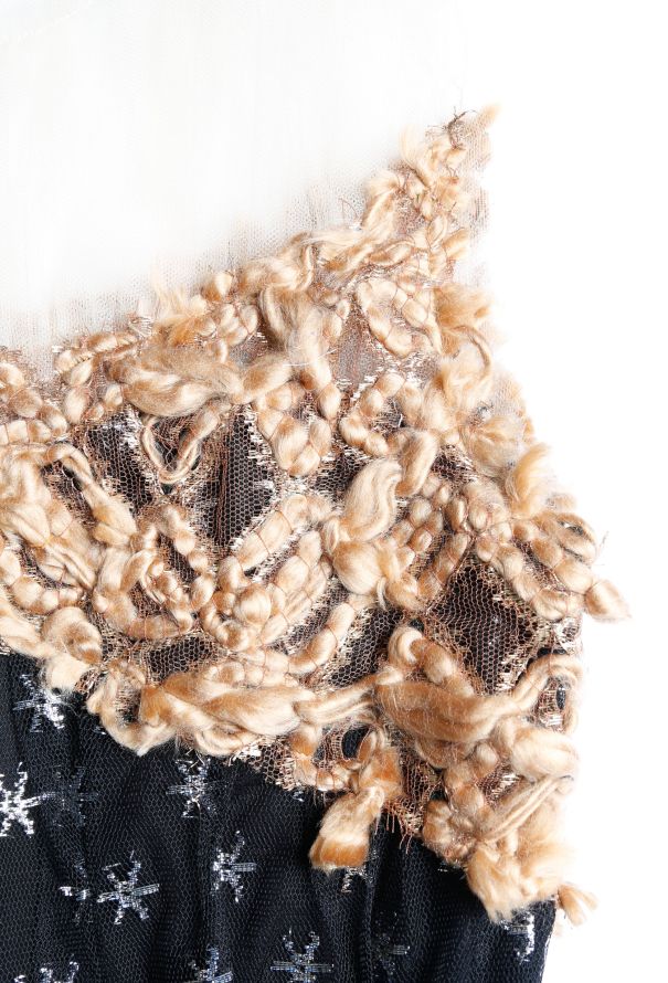 Rodarte Metallic Tulle Star Dress - 5