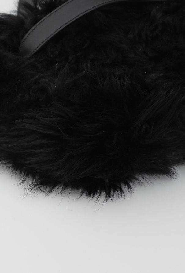 Céline Shearling Chainlink Flap Bag - 7