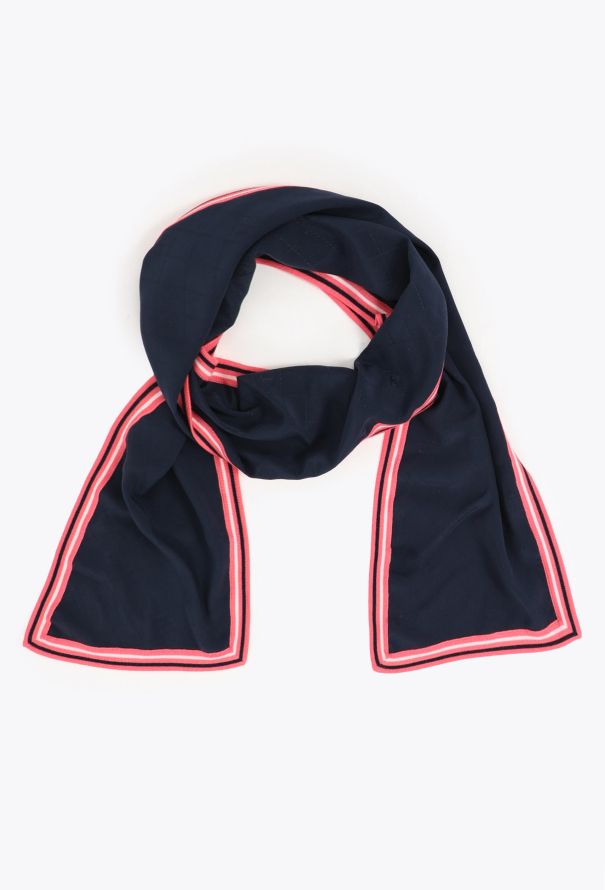 Chanel Quilted 'CC' Silk Scarf - 3