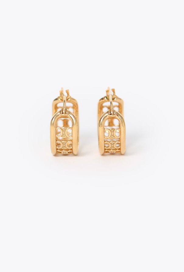 Céline Triomphe Hoop Earrings - 2