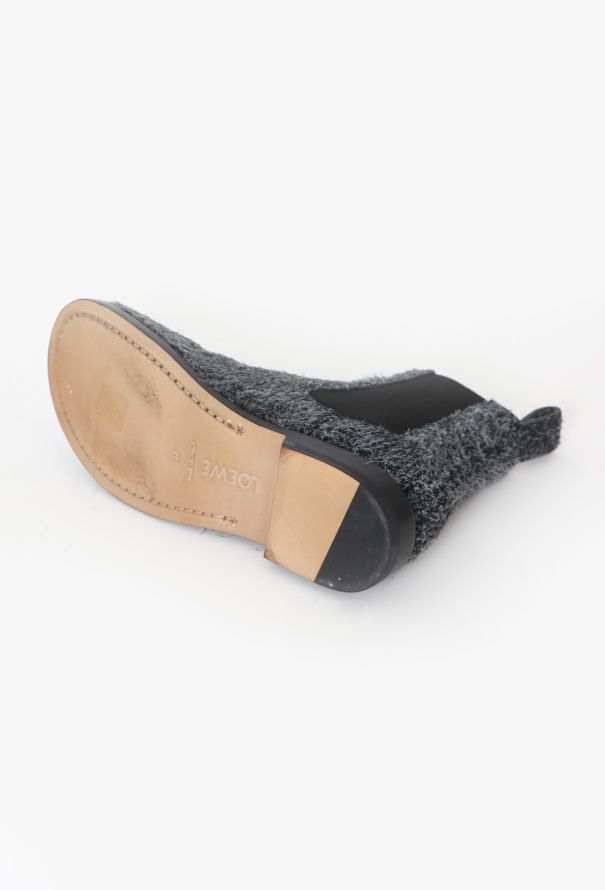 Loewe F/W 2023 Fuzzy Chelsea Boots - 6