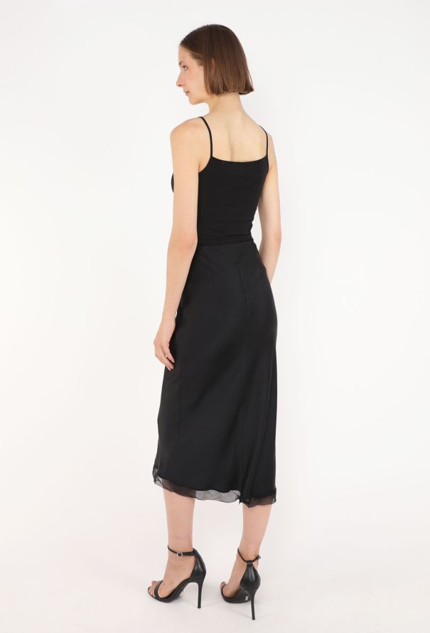 Céline Bias-cut Silk Skirt - 4