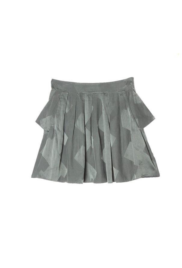 Balenciaga Silk Pleated Skirt - 6