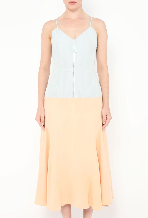 Balenciaga Resort 2016 Silk Crêpe Zip Dress - 3