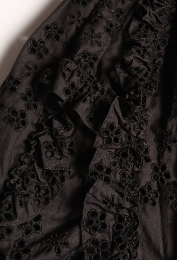 Modern Designers Simone Rocha Draped Eyelet Dress - 7
