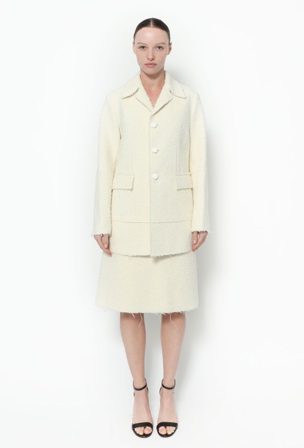 Bottega Veneta Pre-Fall 2019 Bouclé Skirt Ensemble - 1