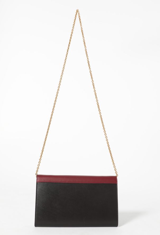 Céline Pocket Envelope Wallet on Chain - 3