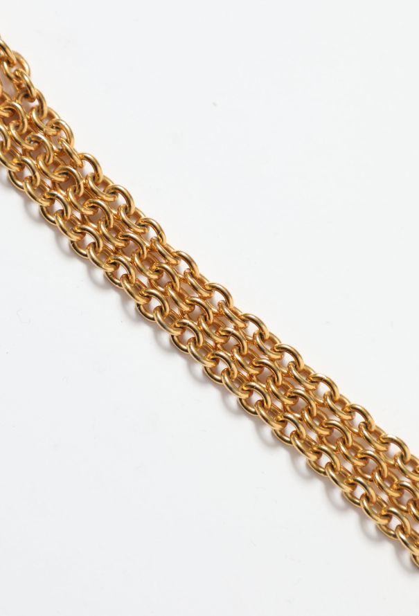 Chanel Late '70s 'Timeless' Chainlink Belt - 3