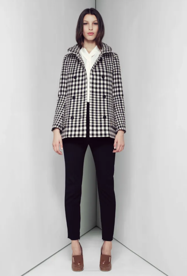 Chloé Pre-Fall 2012 Gingham Wool Jacket - 3