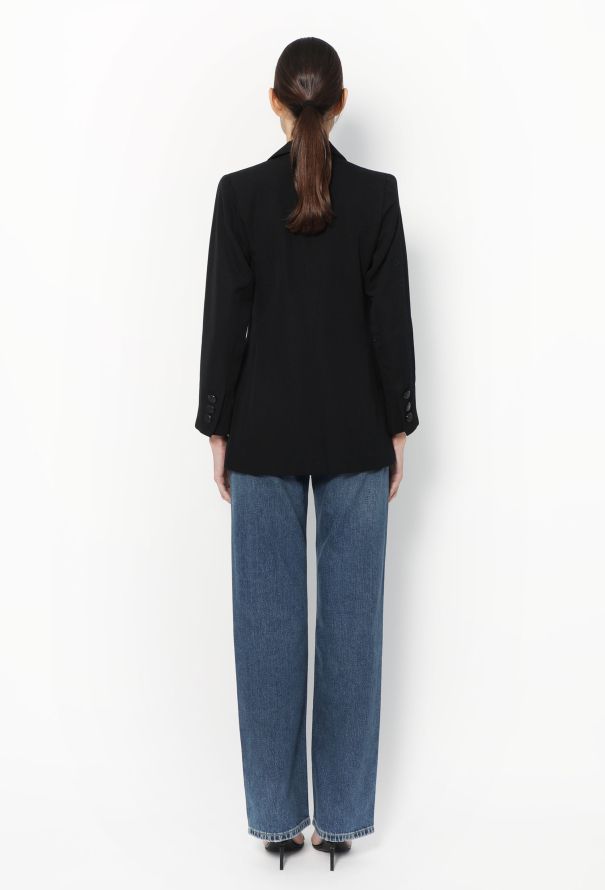 Saint Laurent Vintage Double-Breasted Blazer - 5