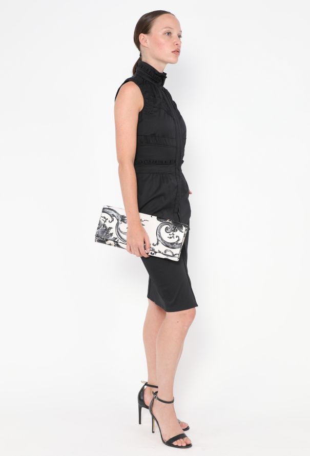 Balenciaga F/W 2011 Paisley Clutch - 5