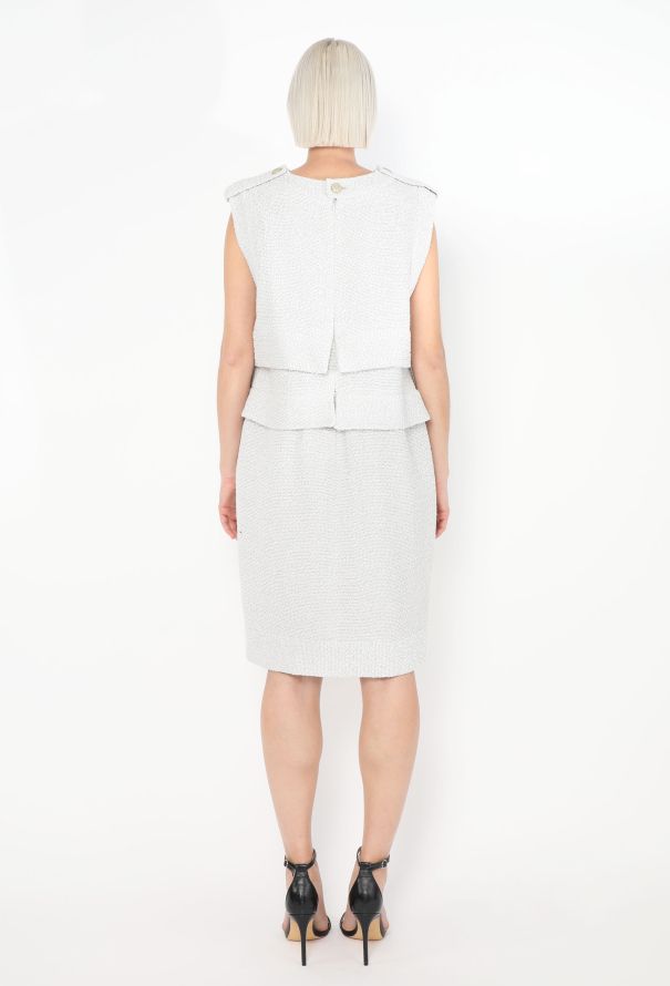 Chanel 2016 Tiered Bouclé Dress - 5