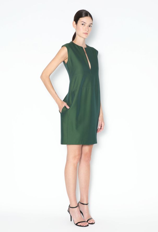 Céline Crêpe Tulip Dress - 3