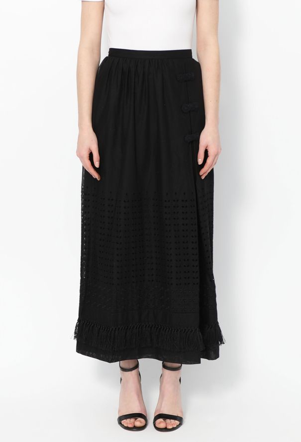 Dior Pre-Fall 2018 Eyelet Maxi Skirt - 5