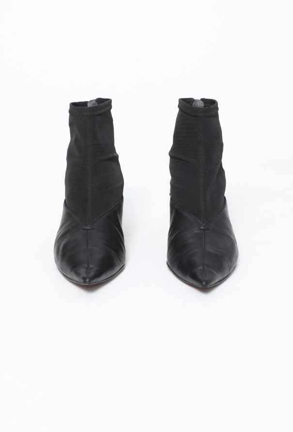 Céline 2018 Leather Slit Ankle Boots - 3