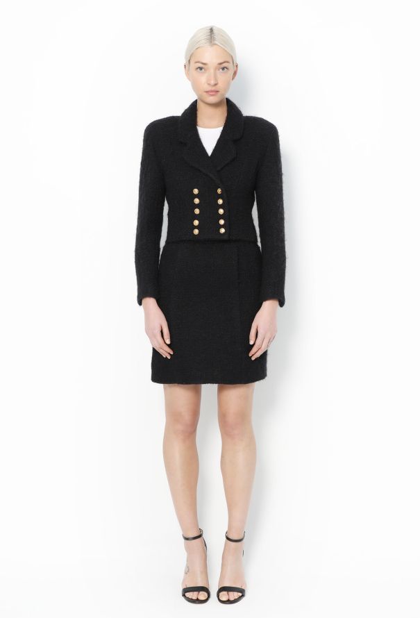 Chanel TIMELESS F/W 1988 Bouclé 'CC' Ensemble - 3