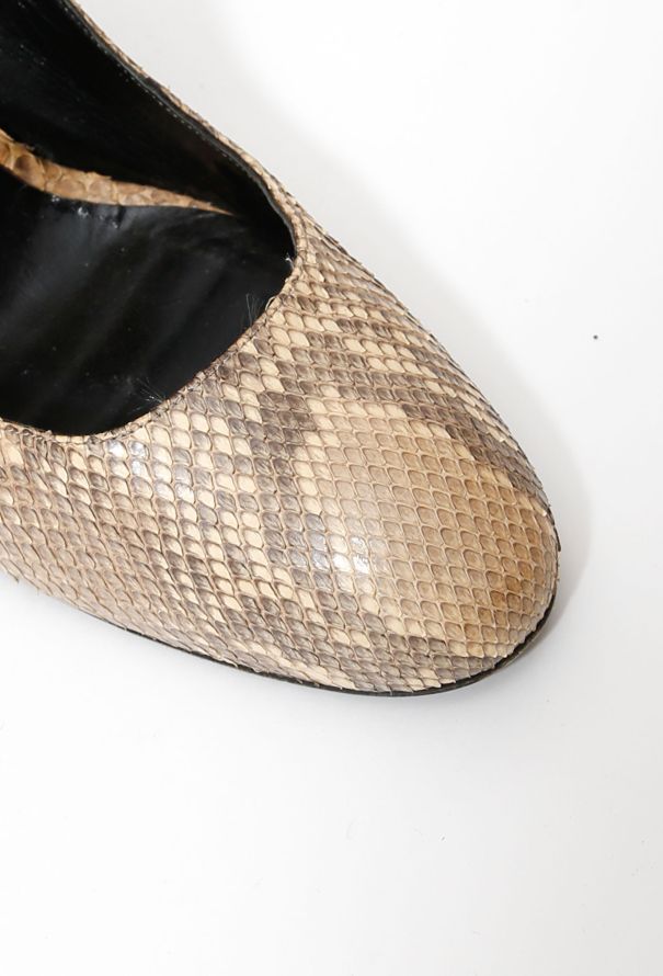 Givenchy Python Ankle Strap Pumps - 7