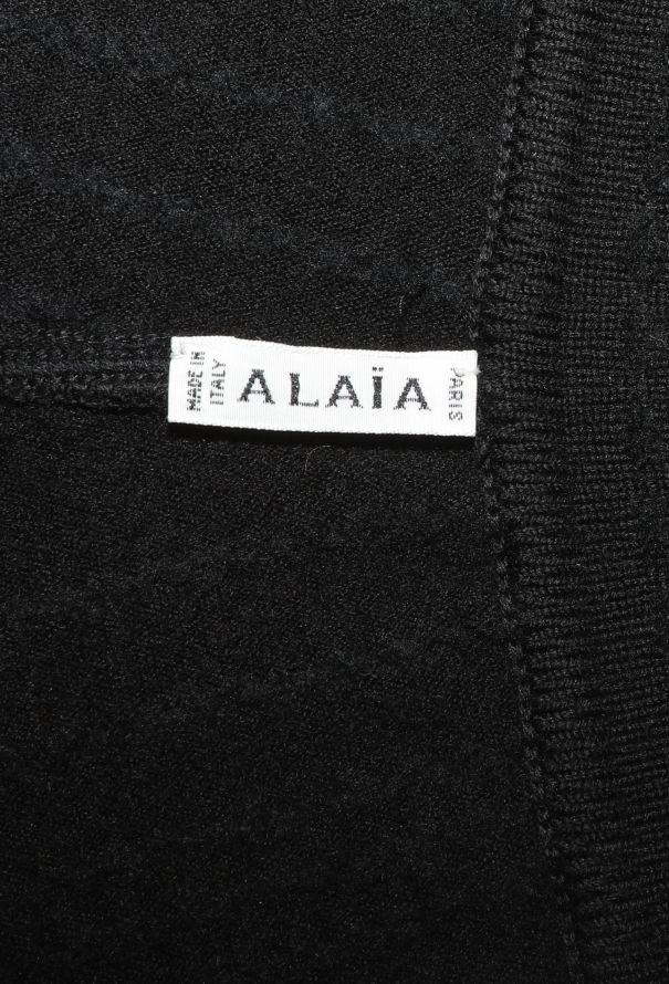Alaïa CAMPAIGN 1993 Laser-Cut Ribbed Leggings - 6