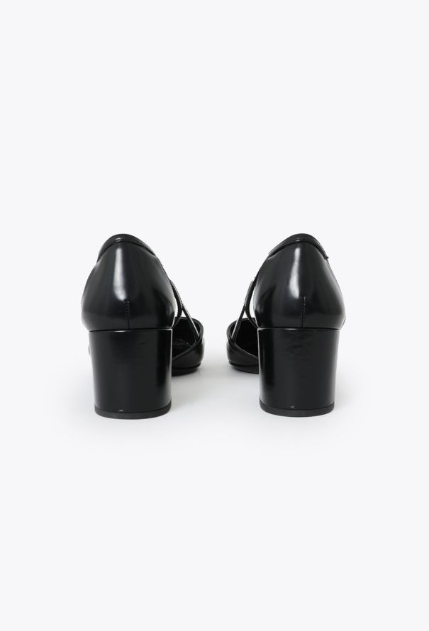 Prada F/W 2024 Cut-Out Logo Pumps - 5