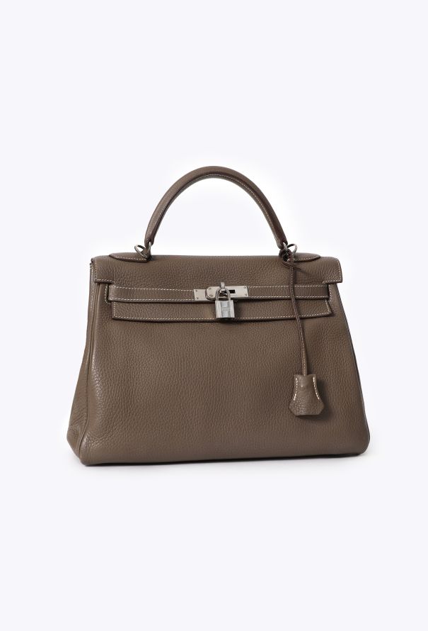 Hermès Étoupe Clémence Kelly Retourné 32 - 4
