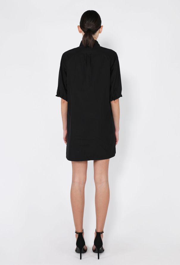 Prada Drawstring Logo Shirt Dress, 2022 - 5