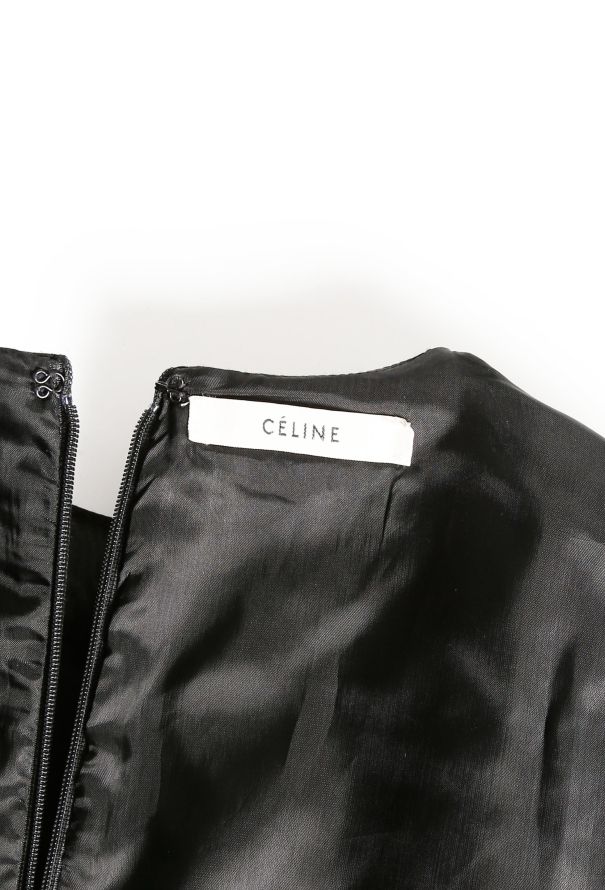 Céline Smoking Tuxedo Dress - 4