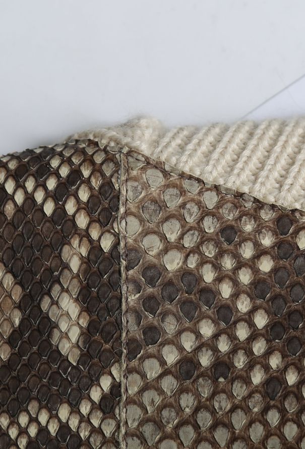 Hermès Python Alpaca Sweater - 6