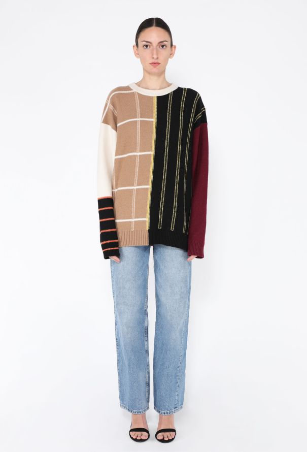 Loewe 2021 Striped Cashmere Sweater - 2