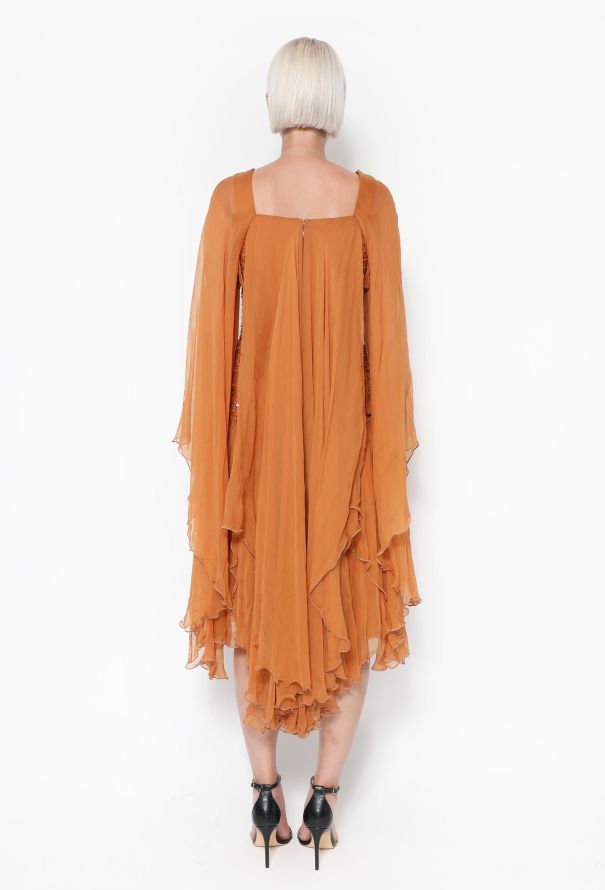 Rodarte F/W 2014 Embellished Silk Dress - 5