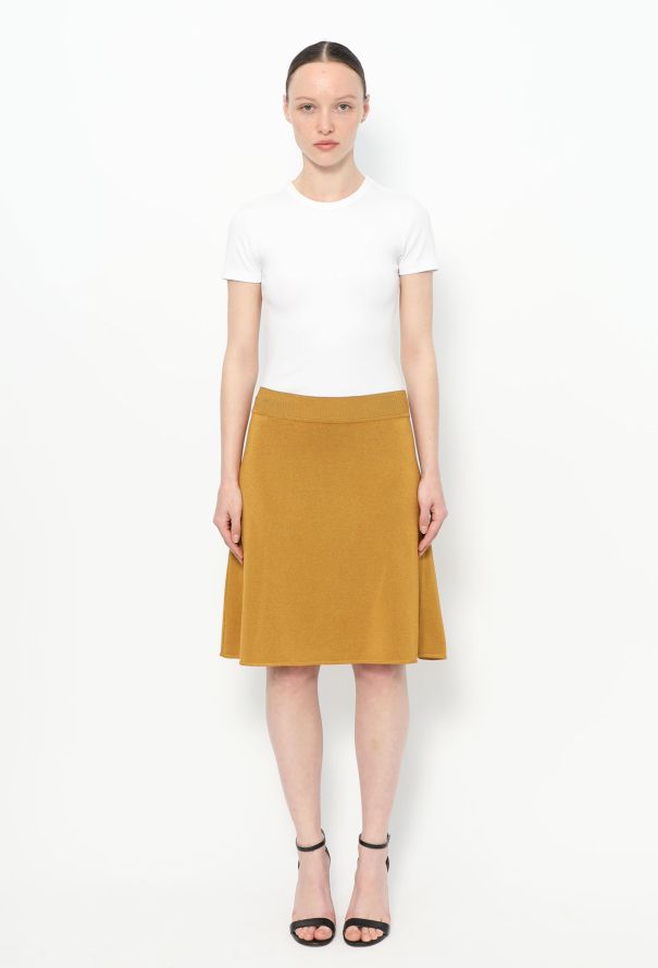 Alaïa Early '90s Fluted Skirt - 1