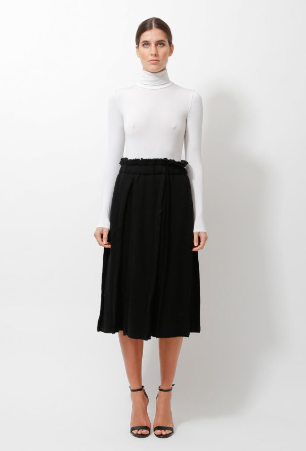 Comme des Garçons 2014 Pleated Skirt - 1
