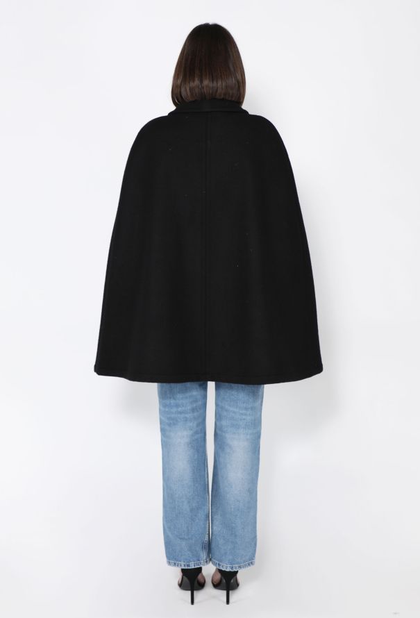 Saint Laurent Classic Wool Cape, 2014 - 6