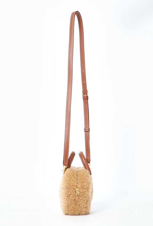 Céline 2022 Shearling Heart Mini Bag - 5