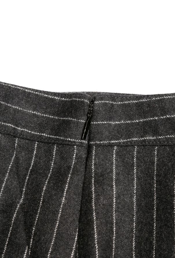 Saint Laurent Pinstripe Midi Culottes - 6