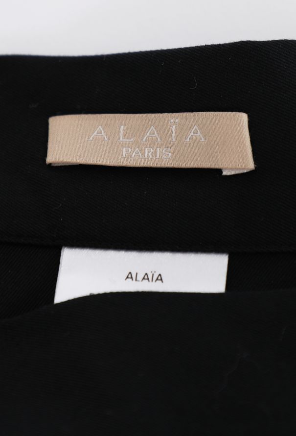 Alaïa Cotton Pleated Skirt - 5