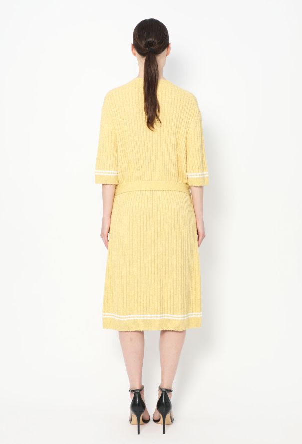 Chanel 2022 Belted Bouclé Tennis Dress - 5