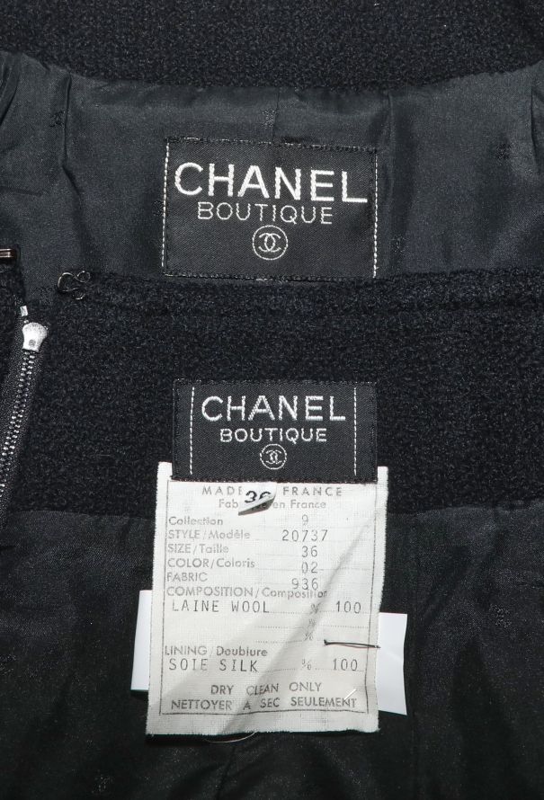 Chanel COLLECTOR S/S 1987 Bouclé Trim Set - 10