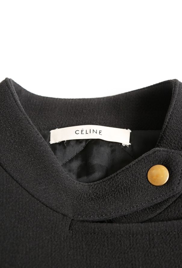 Céline Classic Textured Biker Jacket - 6