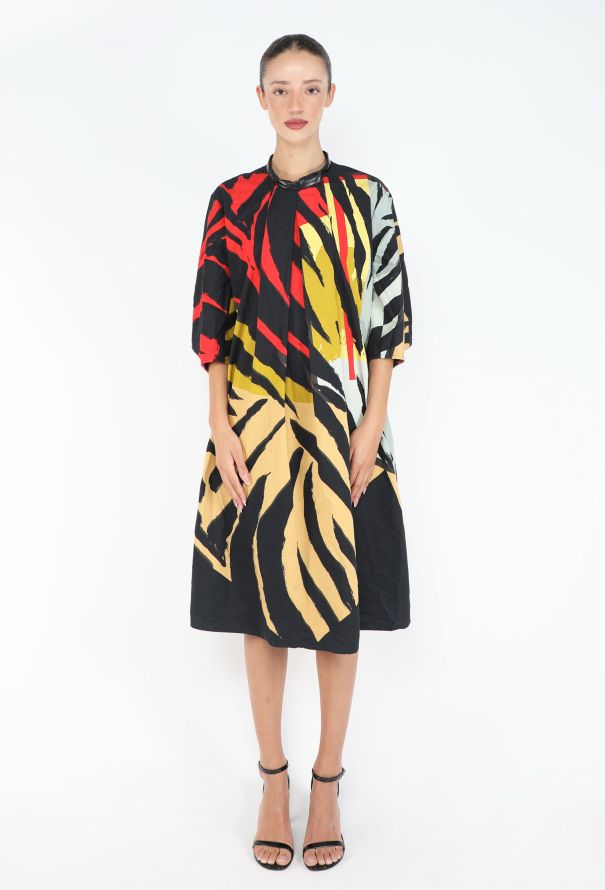 Balenciaga Pre-Fall 2012 Zebra Printed Tunic - 3