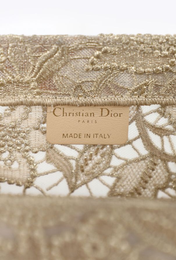 Dior Embroidered Macrame Medium Book Tote - 11