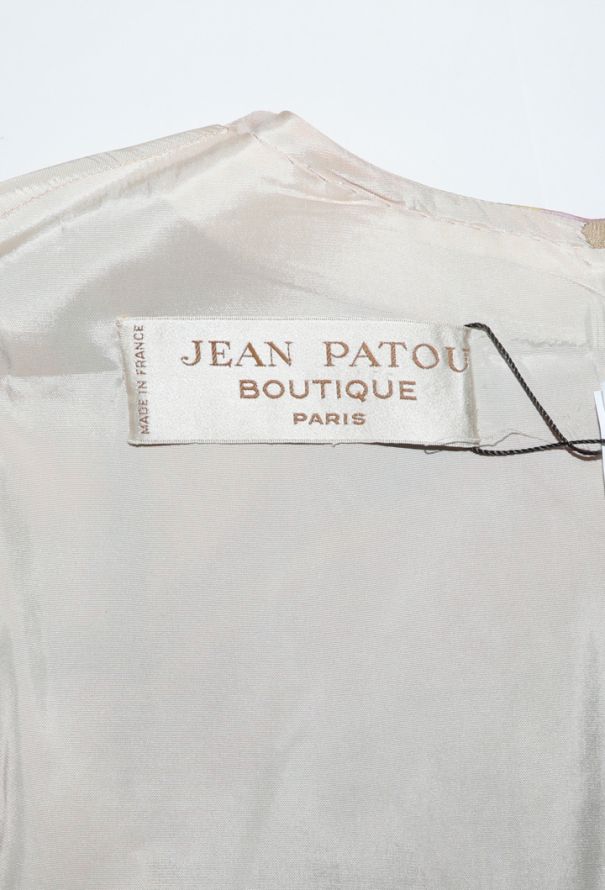 Jean Patou Silk Palazzo Jumpsuit, 1970s - 6