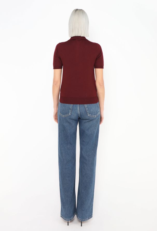 Miu Miu S/S 2024 Knit Emblem Polo - 4