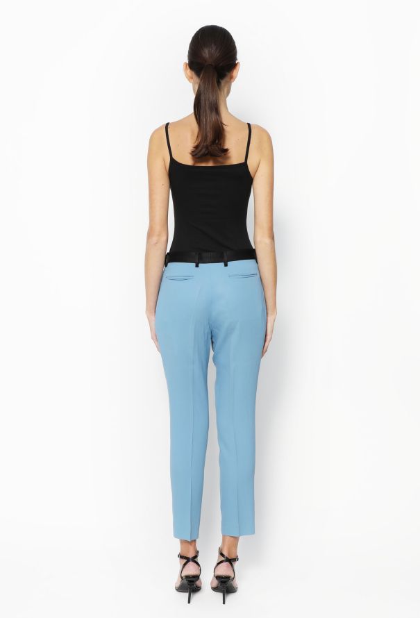 Céline Blue Smoking Trousers, Resort 2010 - 5